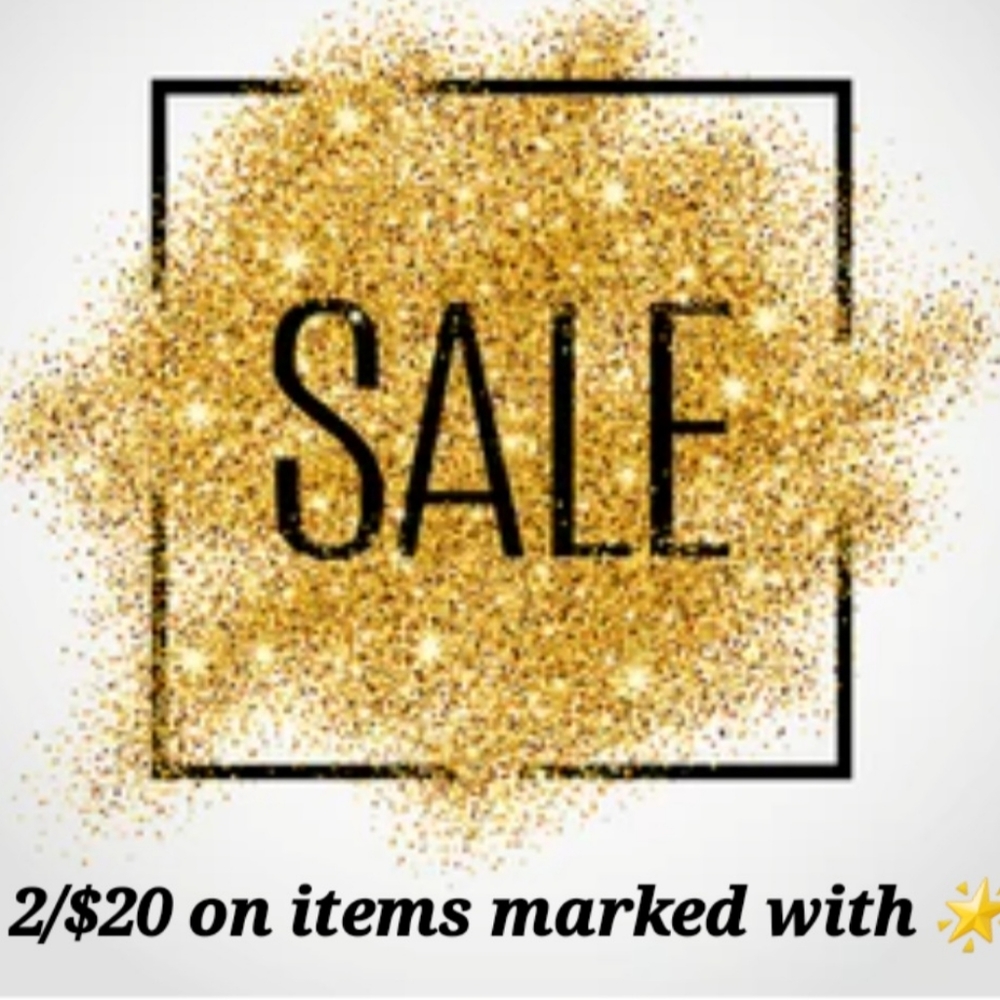 All items marked 🌟 2 for $20